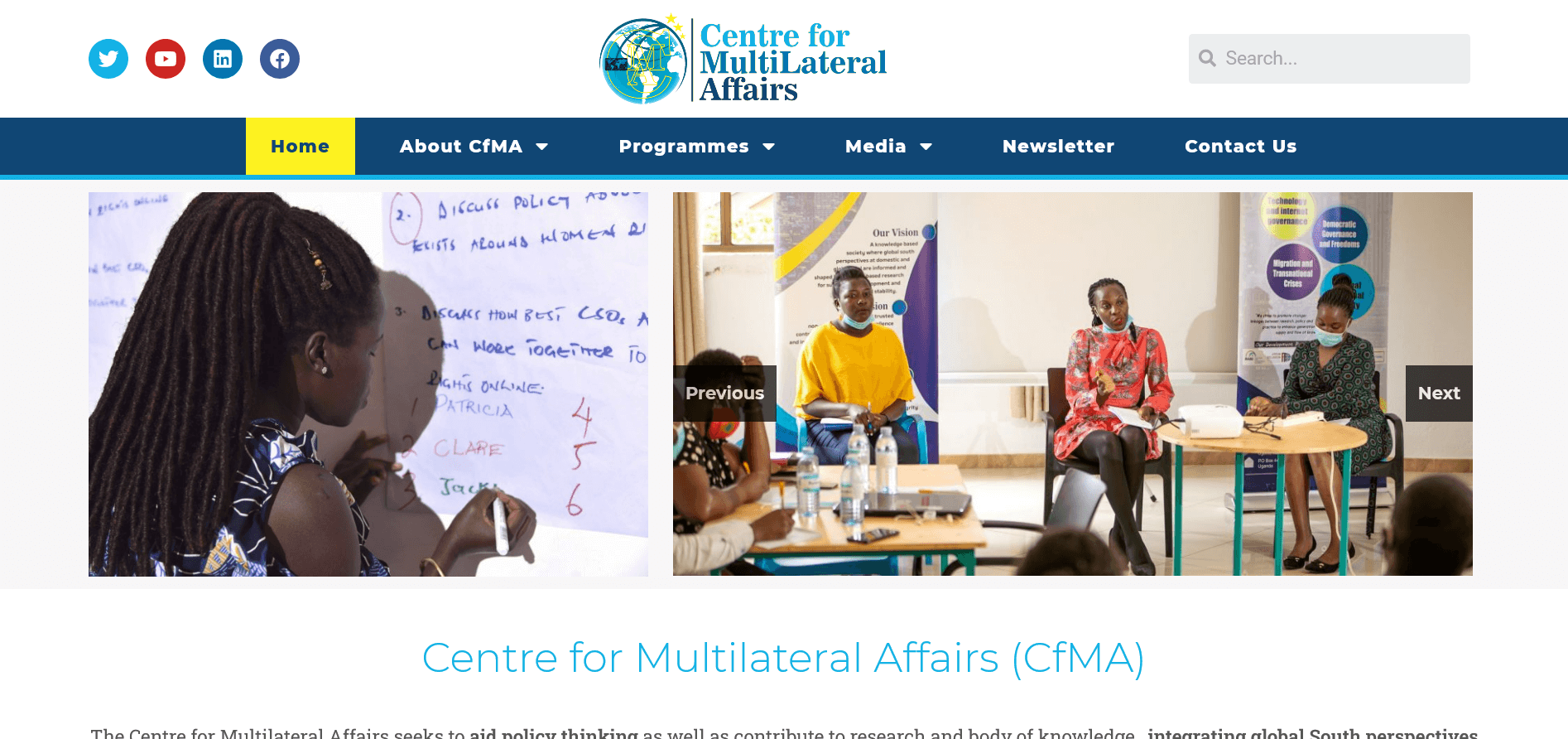 You are currently viewing Center for Multilateral Affairs