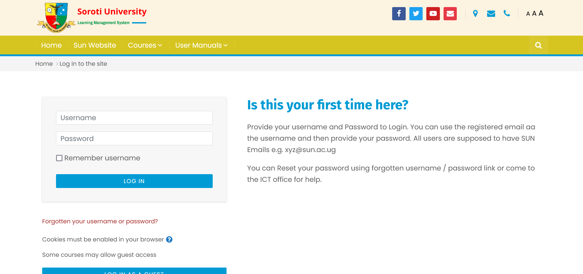 You are currently viewing Soroti University LMS