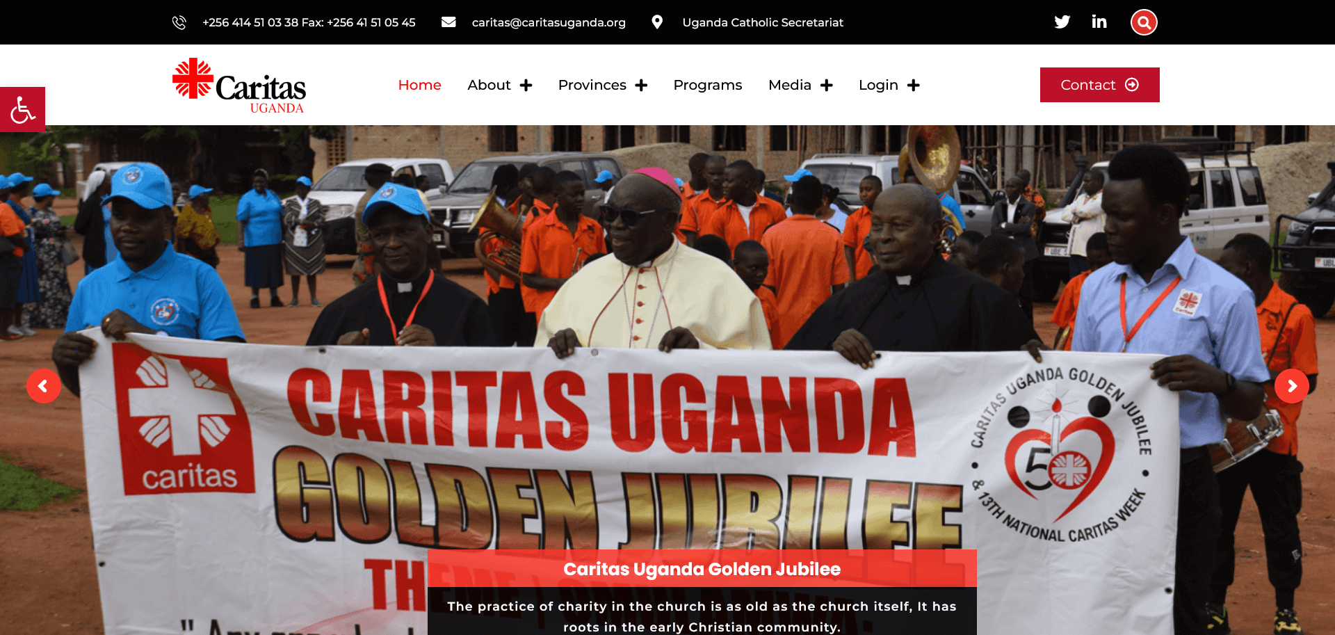 You are currently viewing Caritas Uganda